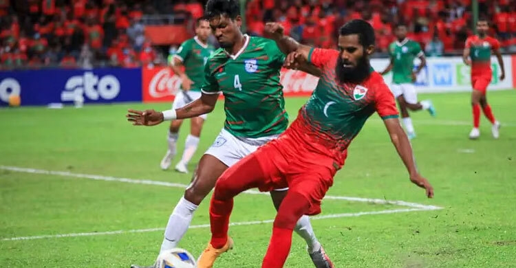 ফুটবল বিশ্বকাপ বাছাইয়ে বাংলাদেশের প্রথম বাধা মালদ্বীপ