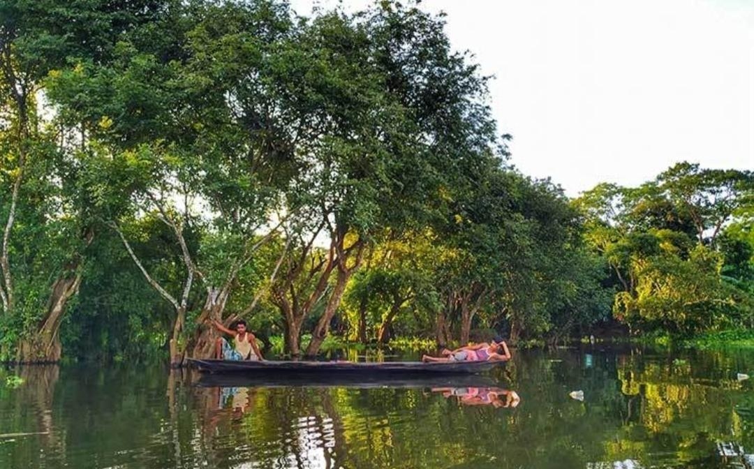 প্রাকৃতিক সৌন্দর্যের লীলাভূমি রাজনগরের জলের গ্রাম অন্তেহরী