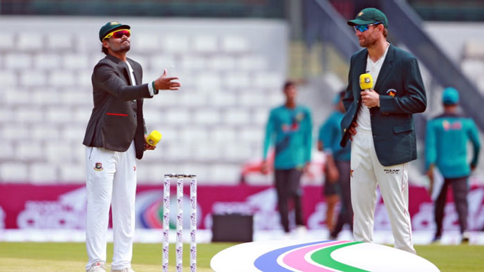সিলেট টেস্ট: টস জিতে ব্যাটিংয়ে বাংলাদেশ