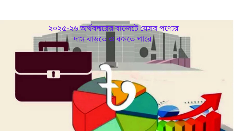 ২০২৫-২৬ অর্থবছরের বাজেটে যেসব পণ্যের দাম বাড়তে ও কমতে পারে 