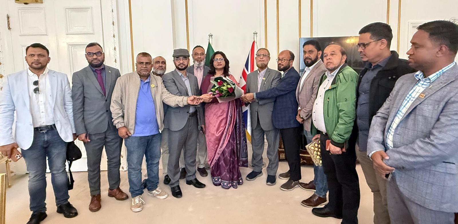 প্রবাসীদের সহজভাবে ভোট প্রদানের সুযোগ তৈরী করে দিতে হবে -লন্ডনে হাইকমিশনের সাথে বৈঠকে প্রফেসর আব্দুল হান্নান