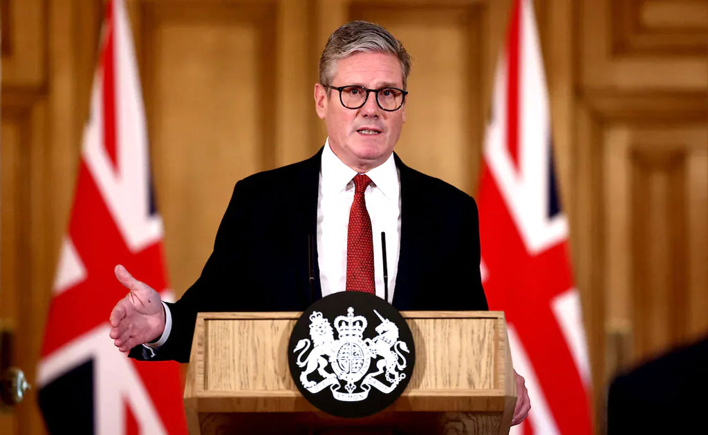 যুক্তরাষ্ট্রের শান্তিচুক্তিতে সমর্থন জানালেন ব্রিটিশ প্রধানমন্ত্রী