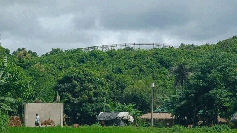 উখিয়া সীমান্তের ওপারে রাতে গোলাগুলি, একজন গুলিবিদ্ধ	