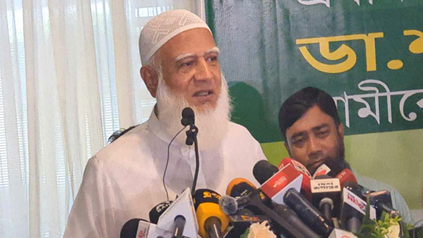 সেনাবাহিনীর উদ্যোগকে স্বাগত জানালেন জামায়াত আমির