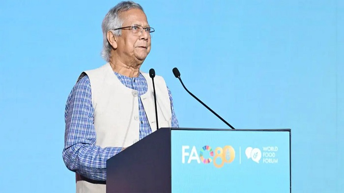 ক্ষুধামুক্ত বিশ্ব গঠনে ছয় দফা প্রস্তাব প্রধান উপদেষ্টার