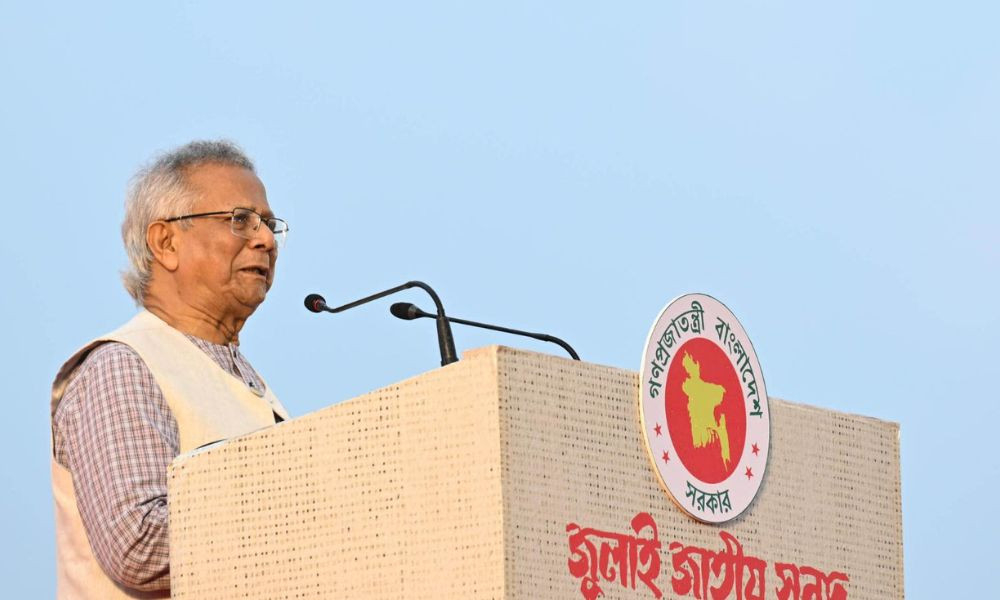 জুলাই সনদ স্বাক্ষরের ফলে বাংলাদেশের এক নতুন জন্ম হয়েছে : প্রধান উপদেষ্টা