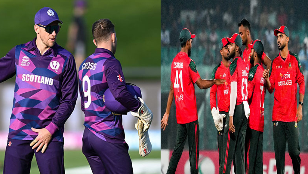 ভারতে না গেলে বাংলাদেশের জায়গায় বিশ্বকাপ খেলবে স্কটল্যান্ড