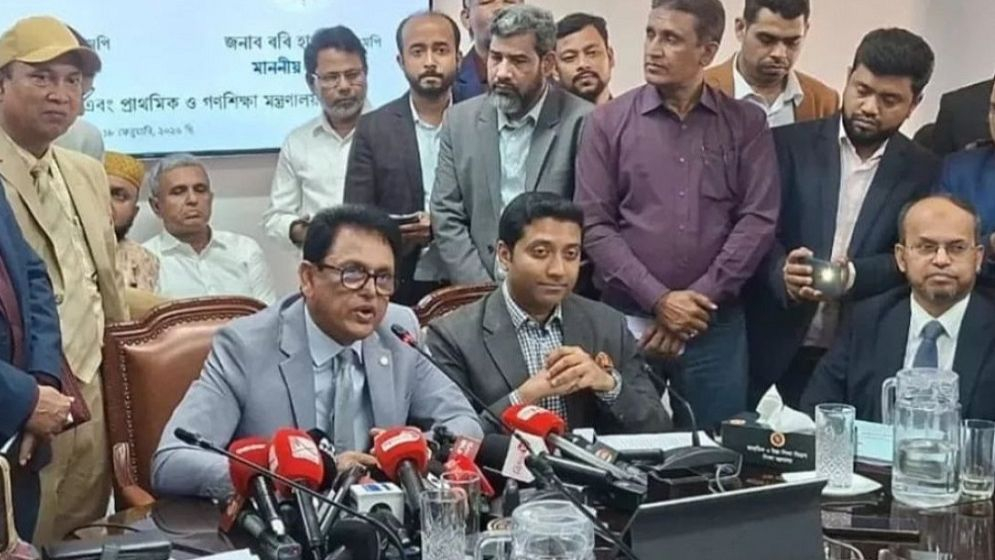 শিক্ষা মন্ত্রণালয়ে বদলি বাণিজ্য চলবে না: শিক্ষামন্ত্রী