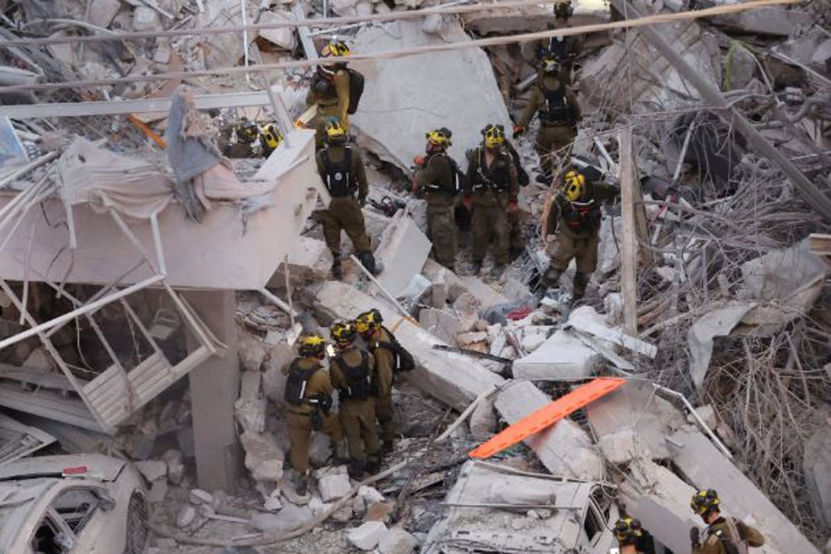 বেইত শেমেশে ইরানের হামলায়  অন্তত ৮ ইসরায়েলি নিহত