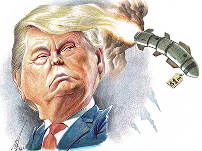 পরাজয় অথবা আরও আক্রমণের দোটানায় পড়েছেন ট্রাম্প