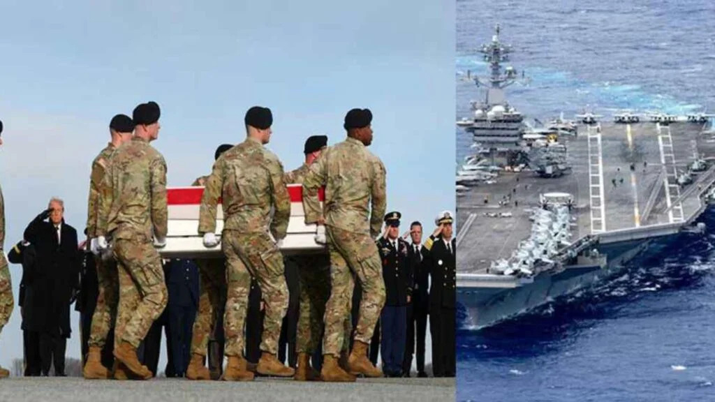 ইরানের হামলায় হতাহত ৬৫০ মার্কিন সেনা, পালিয়েছে রণতরী আব্রাহাম লিঙ্কন