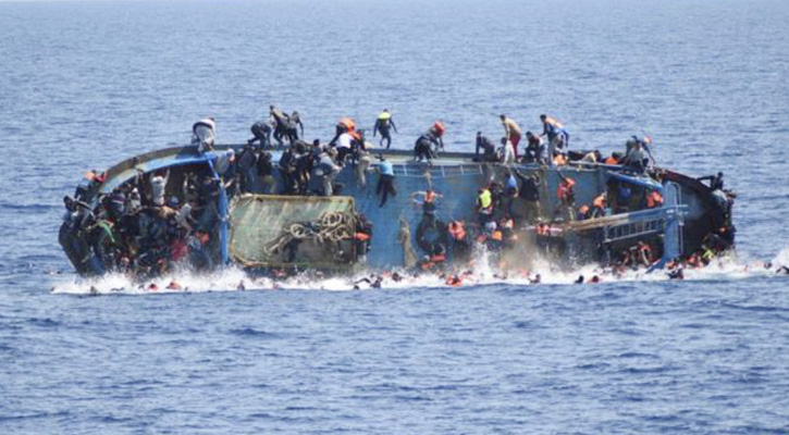 ভূমধ্যসাগরে নৌযান ডুবে ৭০ অভিবাসনপ্রত্যাশী নিখোঁজ