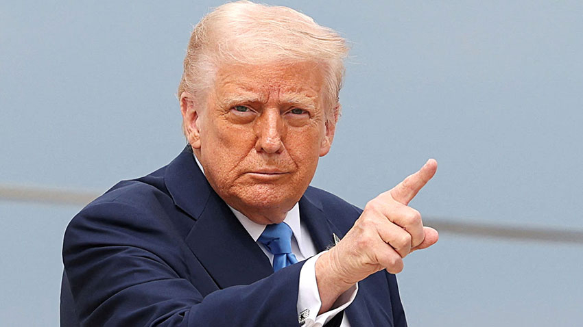 আমার প্রতিনিধিরা আলোচনার জন্য পাকিস্তানে যাচ্ছেন : ট্রাম্প