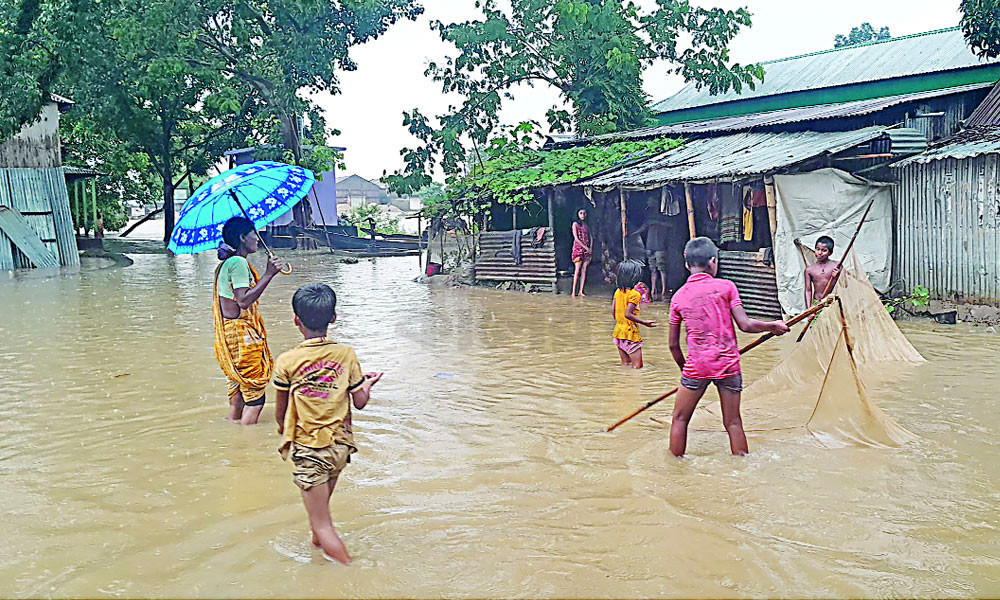 সিলেটে বন্যার আশঙ্কা, বাড়ছে সুরমা-কুশিয়ারার পানি
