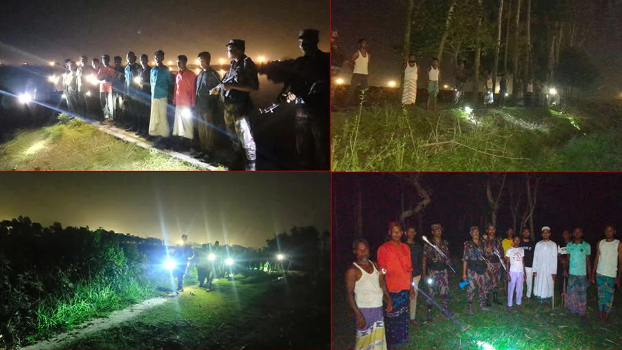২৪ ঘণ্টায় আরও ০৮টি পুশইন অপচেষ্টা প্রতিহত, কঠোর অবস্থানে বিজিবি 