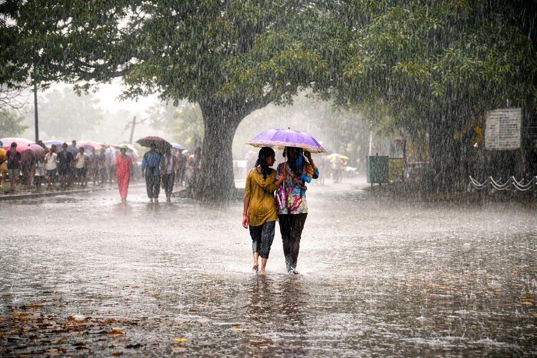 দুপুরের মধ্যে ১১ জেলায় ঝড় ও বজ্রবৃষ্টির আভাস