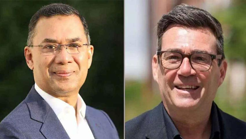 নতুন ব্রিটিশ প্রধানমন্ত্রী অ্যান্ডি বার্নহ্যামকে অভিনন্দন জানিয়ে তারেক রহমানের চিঠি