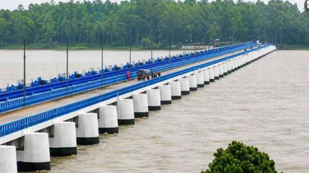 পাহাড়ি ঢল-ভারী বৃষ্টিতে  তিস্তার পানি বিপৎসীমা ছুঁইছুঁই