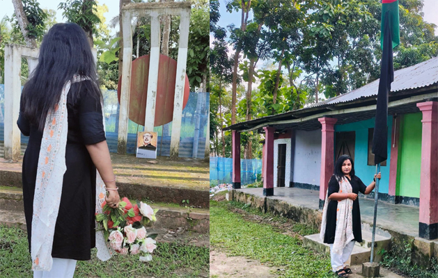 মোমবাতি জ্বালিয়ে ছবি-ভিডিও ফেসবুকে পোস্ট, বঙ্গবন্ধুর মৃত্যুবার্ষিকী পালনের অভিযোগে কুলাউড়ায় ছাত্রলীগ নেত্রী গ্রেপ্তার