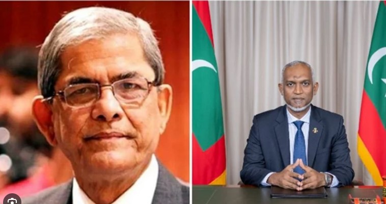 রাষ্ট্রপতি মির্জা ফখরুল ইসলামকে মালদ্বীপের প্রেসিডেন্টের অভিনন্দন