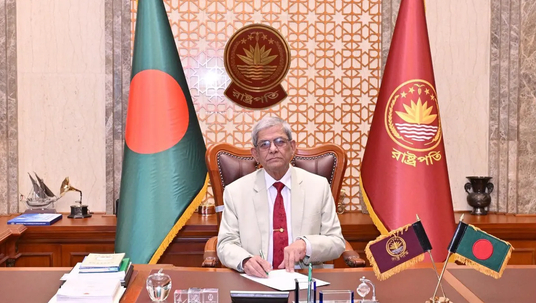 আর কোনো মাকে সন্তানের জন্য, স্ত্রীকে স্বামীর জন্য চোখের পানি ফেলতে হবে না: রাষ্ট্রপতি