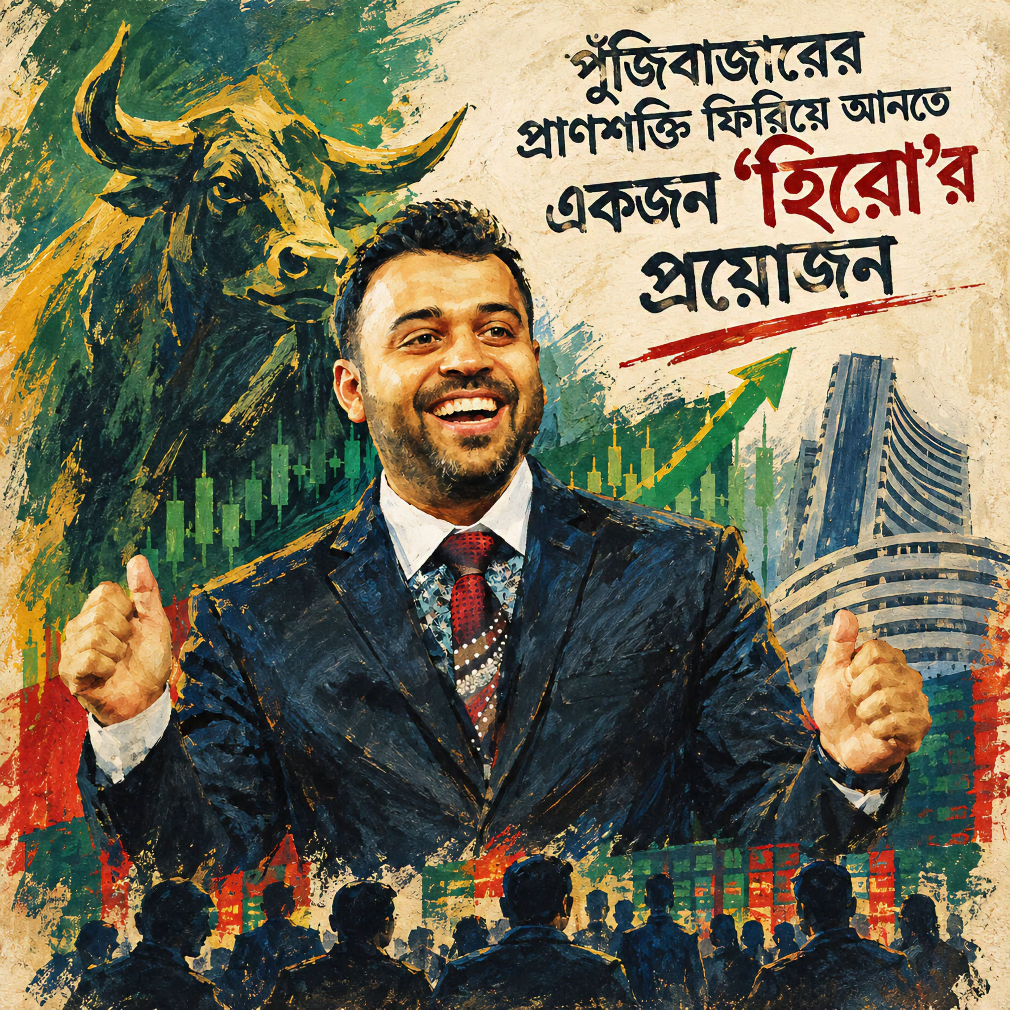 পুঁজিবাজারের প্রাণশক্তি ফিরিয়ে আনতে একজন 'হিরো'র প্রয়োজন