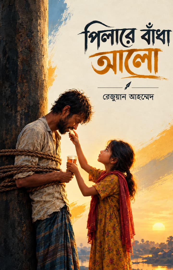 পিলারে বাঁধা আলো