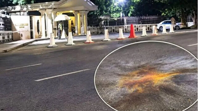 প্রধানমন্ত্রীর কার্যালয়ের সামনে মধ্যরাতে ককটেল বিস্ফোরণ