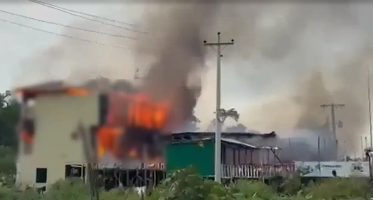 কক্সবাজারে রিসোর্টে ভয়াবহ আগুন, ৫ মরদেহ উদ্ধার