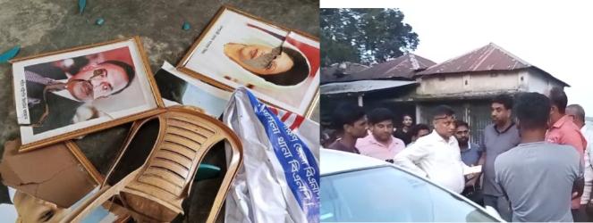 গফরগাঁওয়ের পাগলায় বিএনপি কার্যালয় ভাঙচুর, দুষ্কৃতকারীদের বিরুদ্ধে কঠোর আইনি ব্যবস্থার দাবি