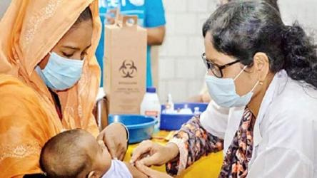 প্রথমবারের মতো সারাদেশে টাইফয়েড টিকাদান কর্মসূচি শুরু