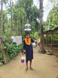 শ্রীমঙ্গলে ম্যাকনিছড়ার অন্ধকারে পানির সংগ্রাম