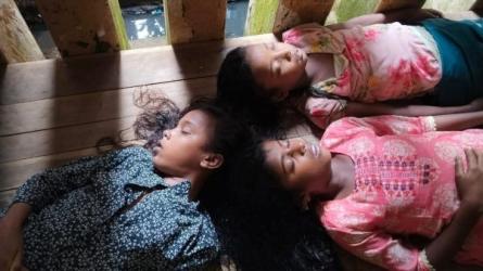 চুনারুঘাটে পানিতে ডুবে একই পরিবারের তিন শিশুর মৃত্যু