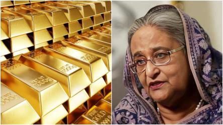 অগ্রণী ব্যাংকে শেখ হাসিনার লকারে ৮৩২ ভরি স্বর্ণ পাওয়া গেছে