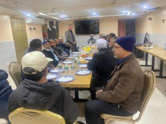 নিউইয়র্কে যুক্তরাজ্য প্রবাসী আলী হায়দারের সাথে মৌলভীবাজার ডিস্ট্রিক্ট সোসাইটি ইউএসএ ইনকের মতবিনিময় সভা।