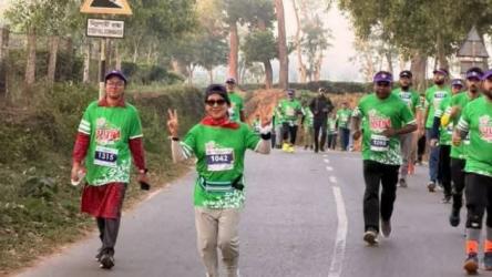  কমলগঞ্জে দেশ-বিদেশের ৭৫০ দৌড়বিদের অংশগ্রহণে আলট্রা ম্যারাথন