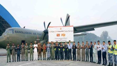শ্রীলঙ্কায় ত্রাণ পাঠালো বাংলাদেশ