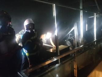 মধ্যরাতে সিলেট ওসমানী বিমানবন্দরে আগুন, কোটি টাকার ক্ষতি