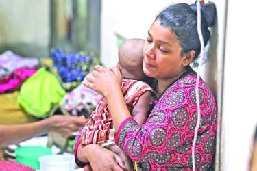 হাম ও হামের উপসর্গ নিয়ে দেশে আরও ১১ শিশুর মৃত্যু