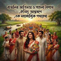 বাঙালির জাতিসত্তা ও পহেলা বৈশাখ: ঐতিহ্য অন্বেষণে এক মহাকাব্যিক পথরেখা
