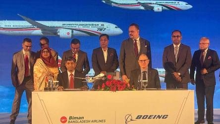 বোয়িংয়ের ১৪ উড়োজাহাজ কেনার চুক্তি করল বিমান