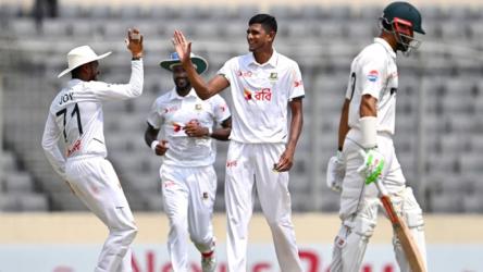 পাকিস্তানের বিপক্ষে ‘হ্যাটট্রিক’ টেস্ট জয় বাংলাদেশের