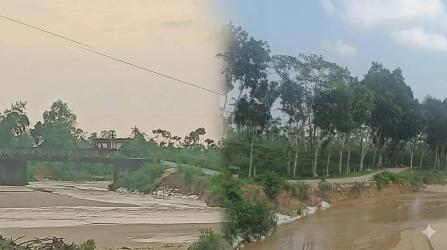 চা শিল্পাঞ্চলে ঝুঁকির মুখে গেলানিয়া ব্রিজ
