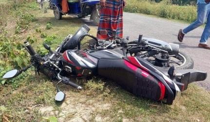  মাধবপুরে বাইকে দুর্ঘটনায় নিহত ২