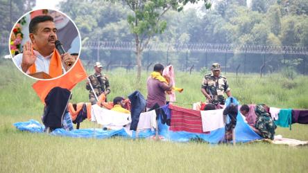 ৪৮০০ জনকে বাংলাদেশে ফেরত পাঠানো হয়েছে, অপেক্ষায় আরও ৮৩৬: শুভেন্দু