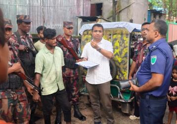 শ্রীমঙ্গলে অবৈধ বালু উত্তোলনের দায়ে যুবকের ৬ মাসের কারাদণ্ড