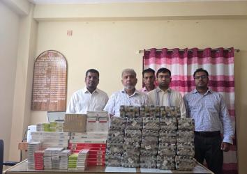  শ্রীমঙ্গলে অবৈধ বিদেশি সিগারেট ও নকল ব্যান্ডরোলযুক্ত বিড়ি আটক